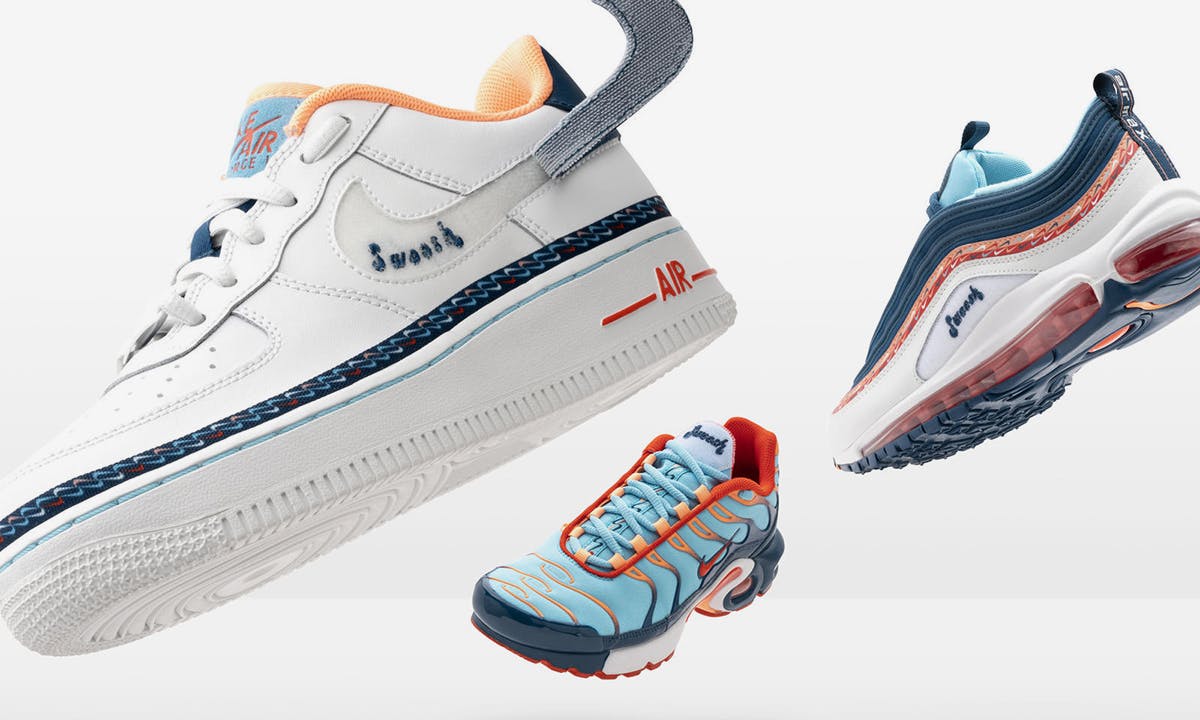 Air force evolution of the swoosh clearance